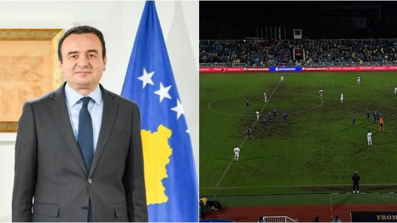 Kryeministri Albin Kurti i gëzohet fitores së Kosovës ndaj Islandës