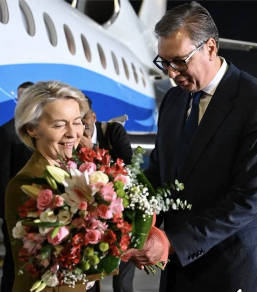 Pranoi lule nga Vuçiqi  veprimtari shqiptar nga SHBA me kritika të mëdha për Von der Leyen   ia përmend viktimat e Prekazit 