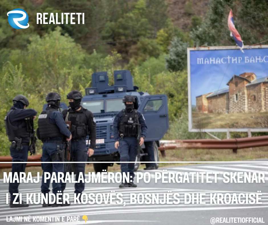 Maraj paralajmëron  Po përgatitet skenar i zi kundër Kosovës  Bosnjës dhe Kroacisë