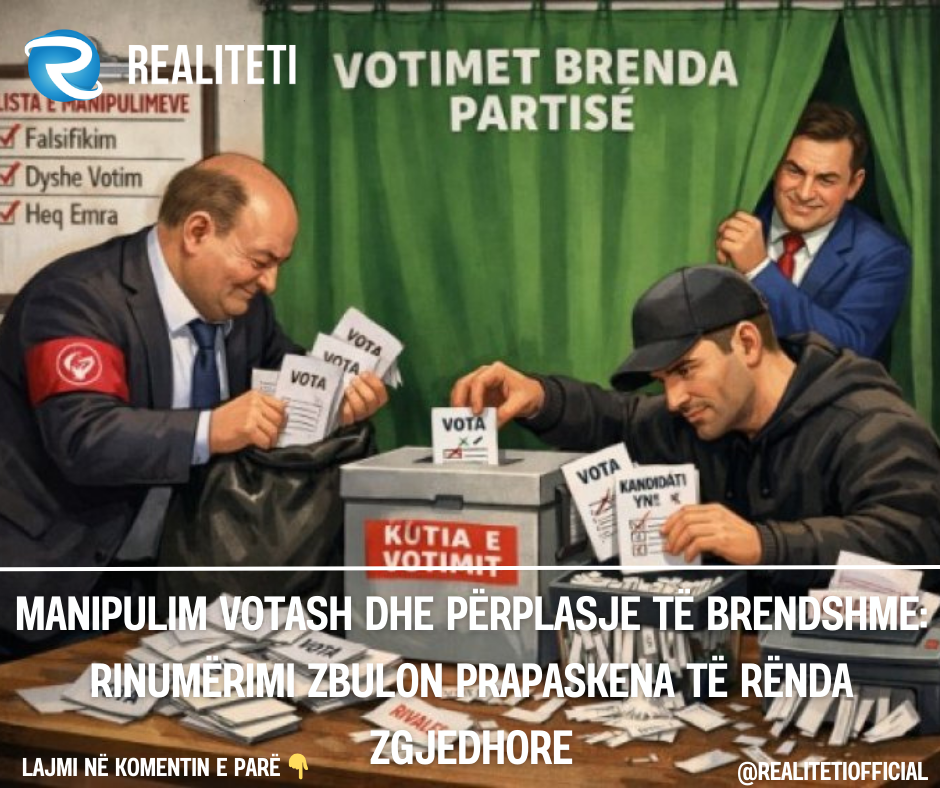 Manipulim votash dhe përplasje të brendshme  Rinumërimi zbulon prapaskena të rënda zgjedhore
