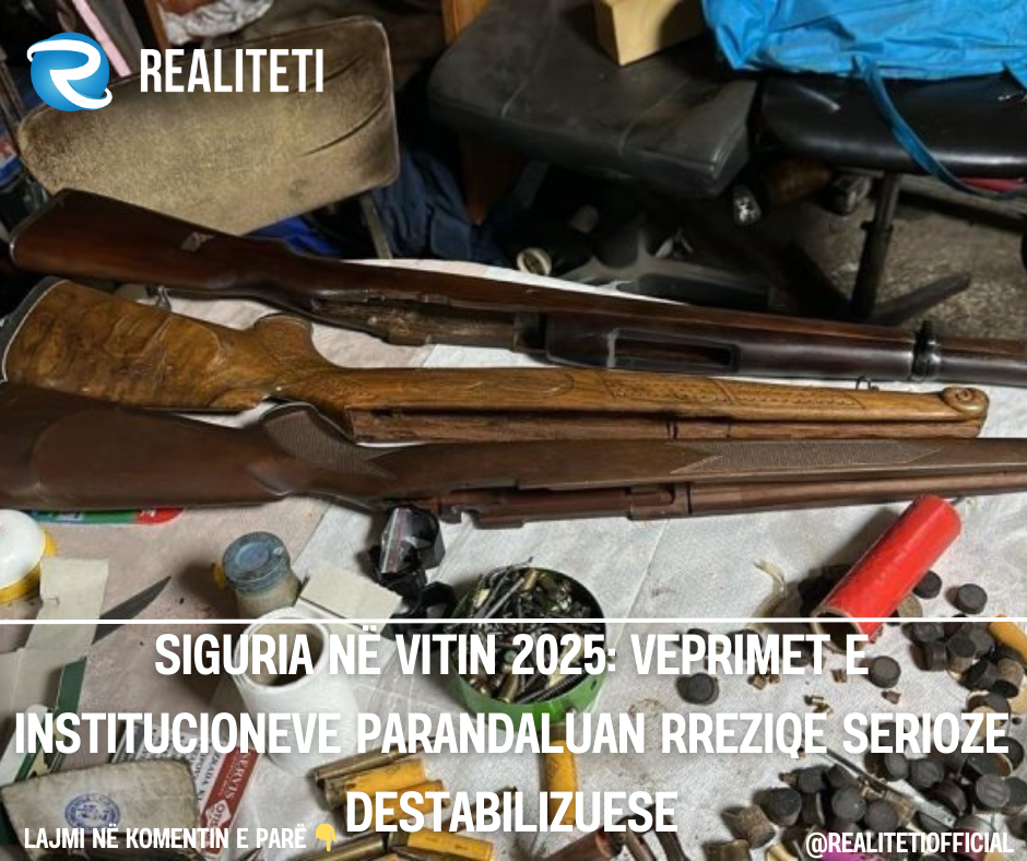 Siguria në vitin 2025  Veprimet e institucioneve parandaluan rreziqe serioze destabilizuese