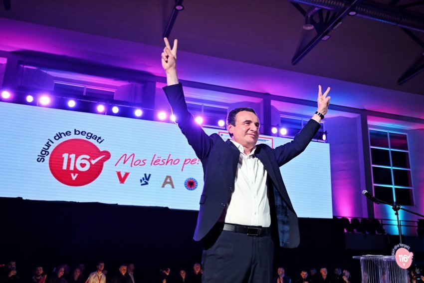 Mekuli krahason rezultatet zgjedhore  Kurti vet më i fortë se katër partitë bashkë