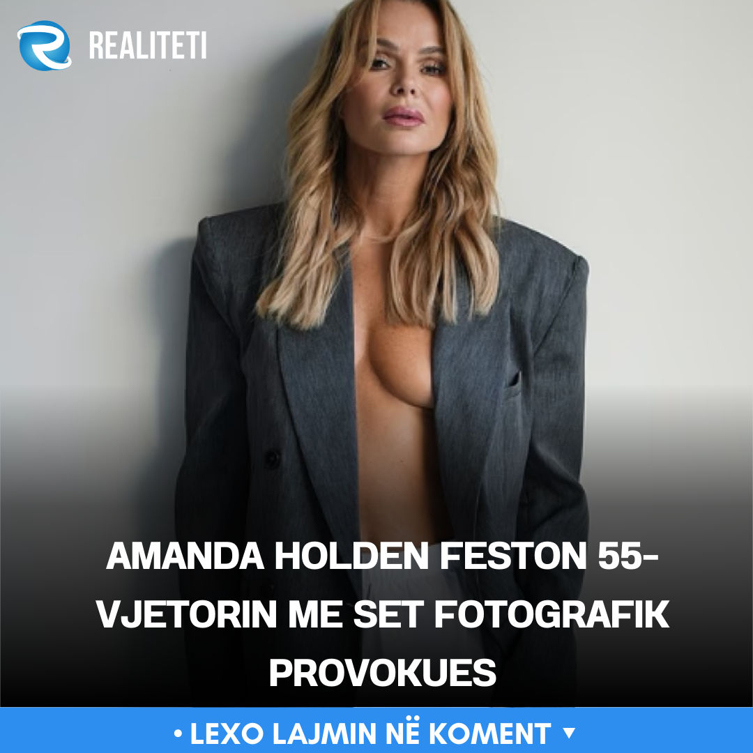 Amanda Holden feston 55 vjetorin me set fotografik provokues