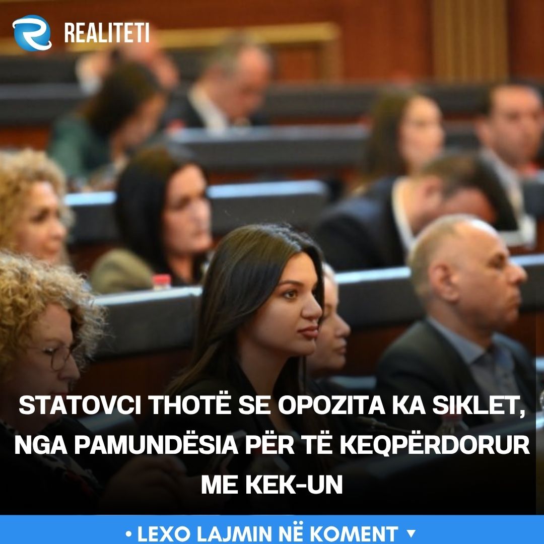 Statovci thotë se opozita ka siklet  nga pamundësia për të keqpërdorur me KEK un
