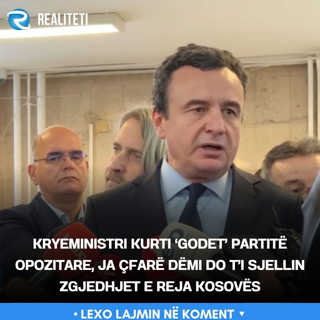 Kryeministri Kurti  godet  partitë opozitare  ja çfarë dëmi do t i sjellin zgjedhjet e reja Kosovës