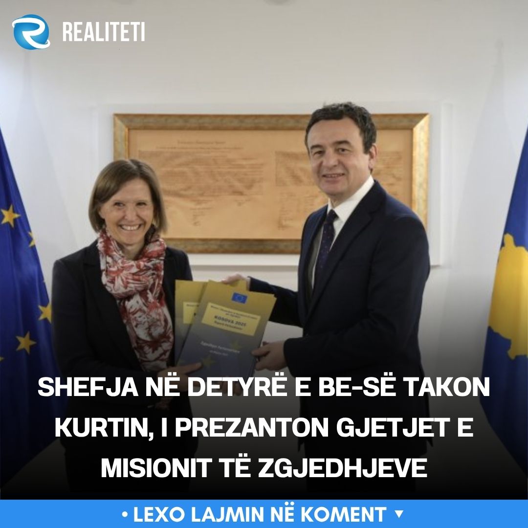 Shefja në detyrë e BE së takon Kurtin  i prezanton gjetjet e Misionit të Zgjedhjeve