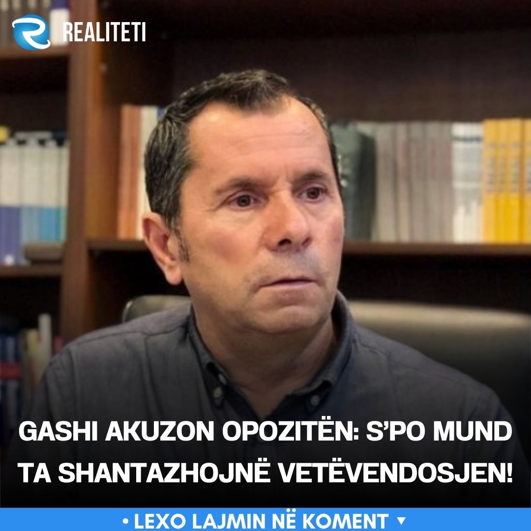 Gashi akuzon opozitën  S po mund ta shantazhojnë Vetëvendosjen 