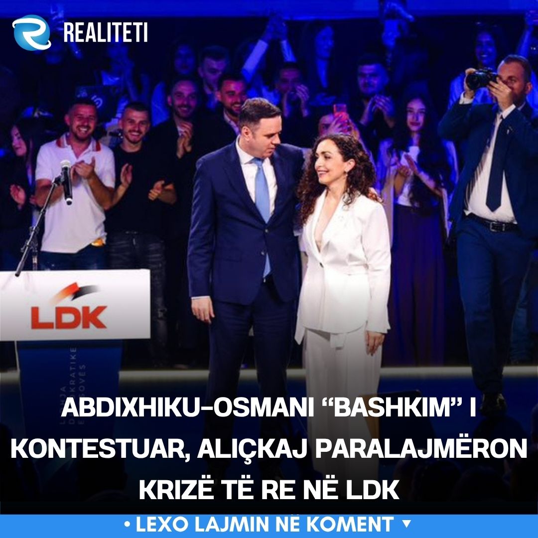 Abdixhiku Osmani  bashkim  i kontestuar  Aliçkaj paralajmëron krizë të re në LDK