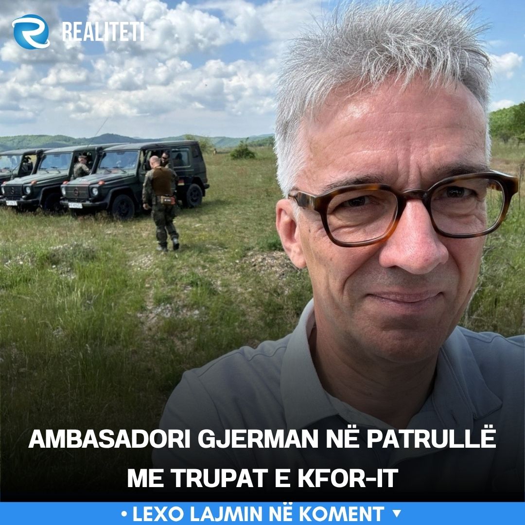 Ambasadori gjerman në patrullë me trupat e KFOR it