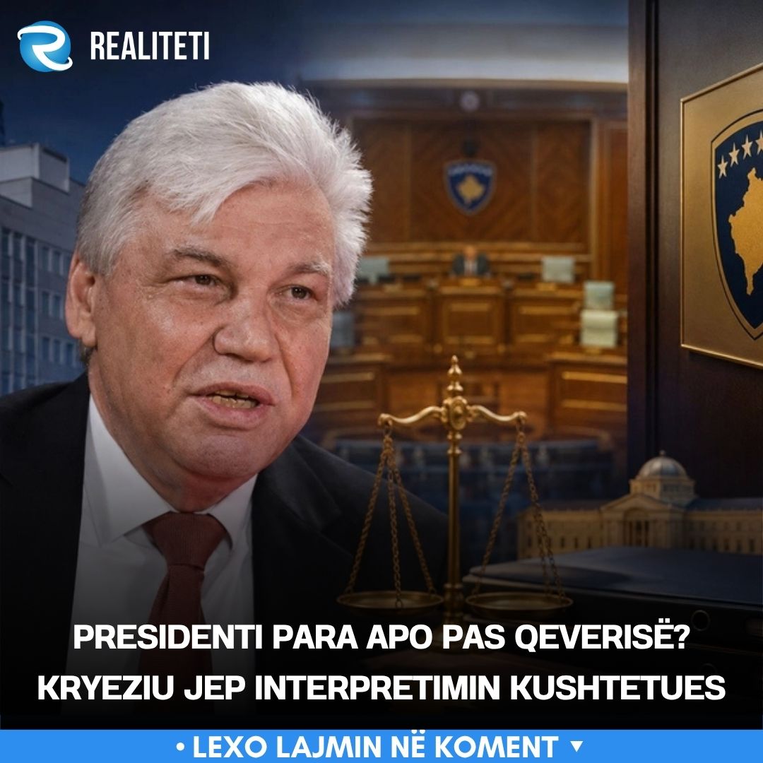 Presidenti para apo pas Qeverisë  Kryeziu jep interpretimin kushtetues