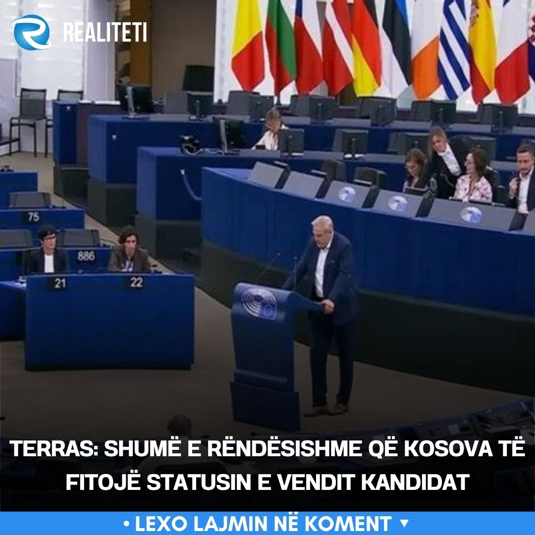 Terras  Shumë e rëndësishme që Kosova të fitojë statusin e vendit kandidat