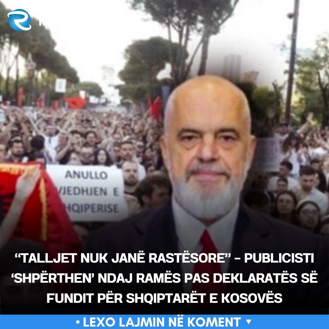 talljet-nuk-jane-rastesore-publicisti-shperthen-ndaj-rames-pas-deklarates-se-fundit-per-shqiptaret-e-kosoves