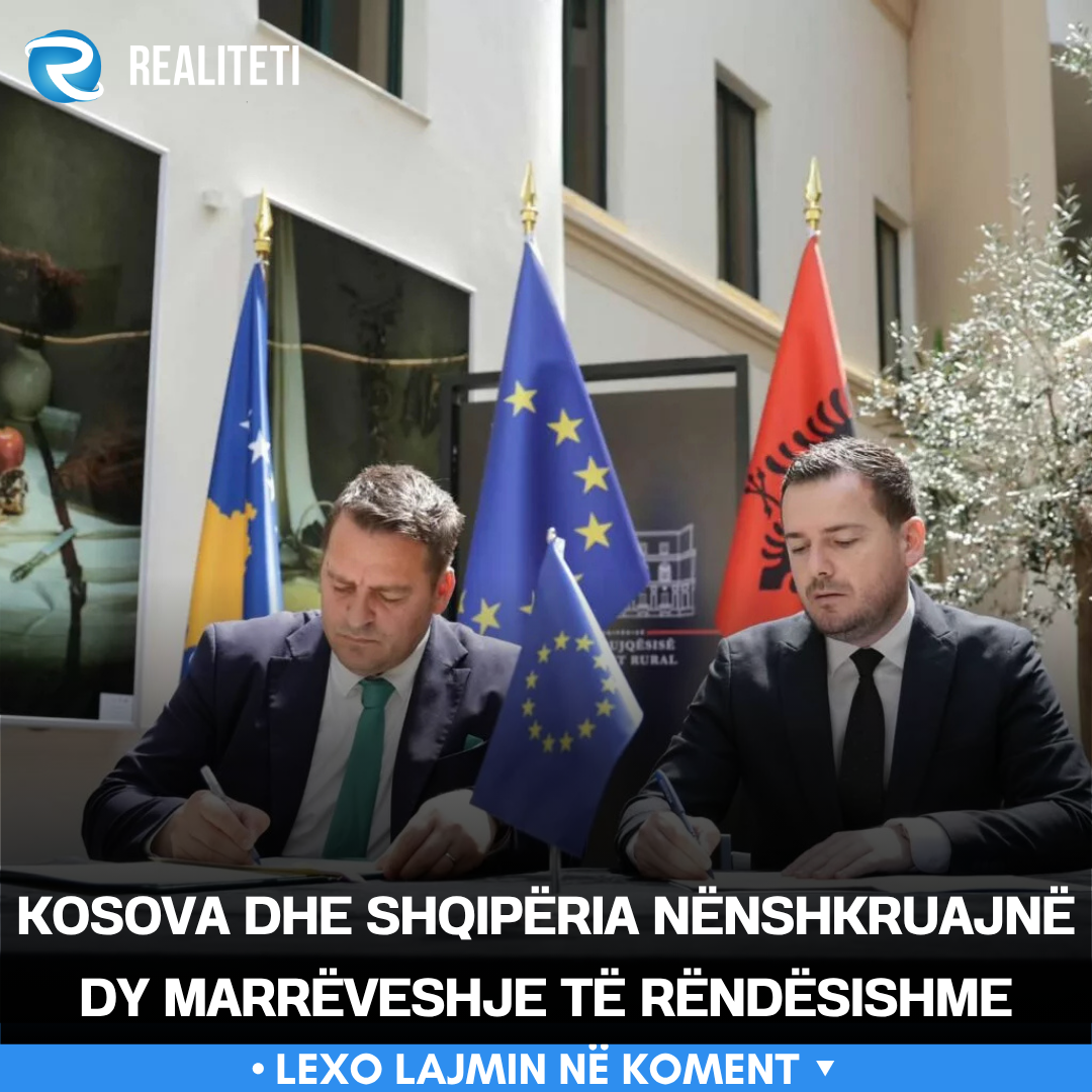 Kosova dhe Shqipëria nënshkruajnë dy marrëveshje të rëndësishme