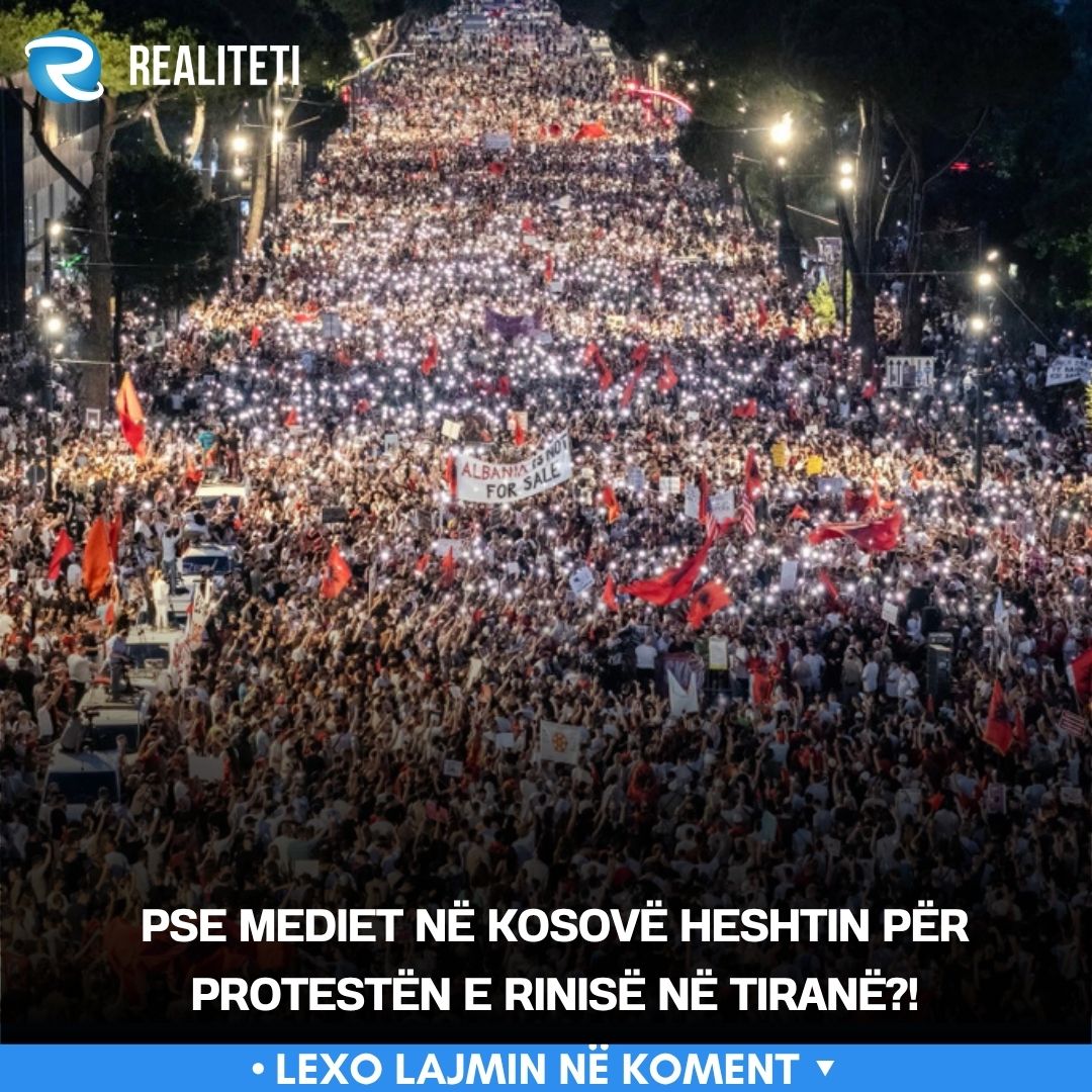 Pse mediet në Kosovë heshtin për protestën e rinisë në Tiranë  