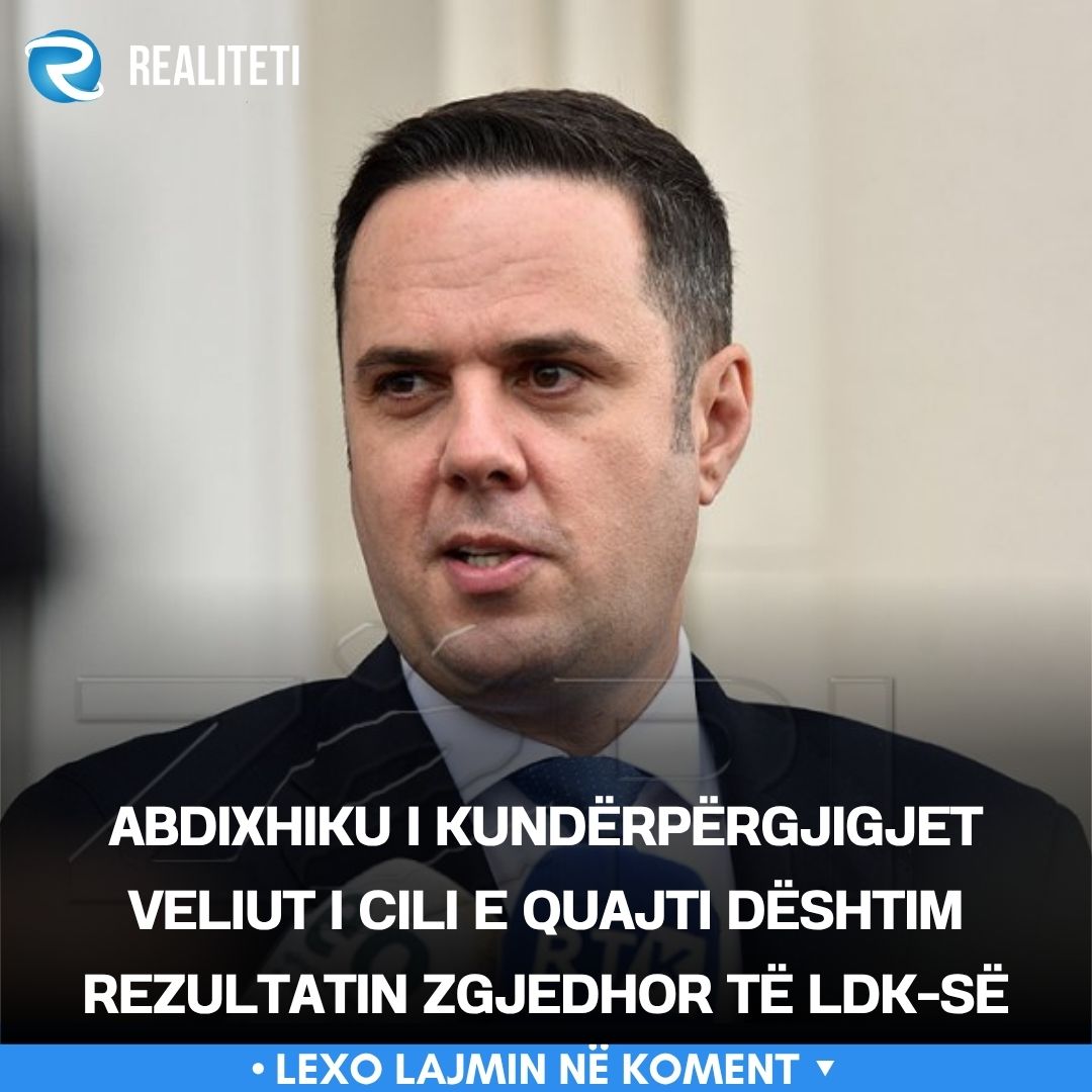 Abdixhiku i kundërpërgjigjet Veliut i cili e quajti dështim rezultatin zgjedhor të LDK së