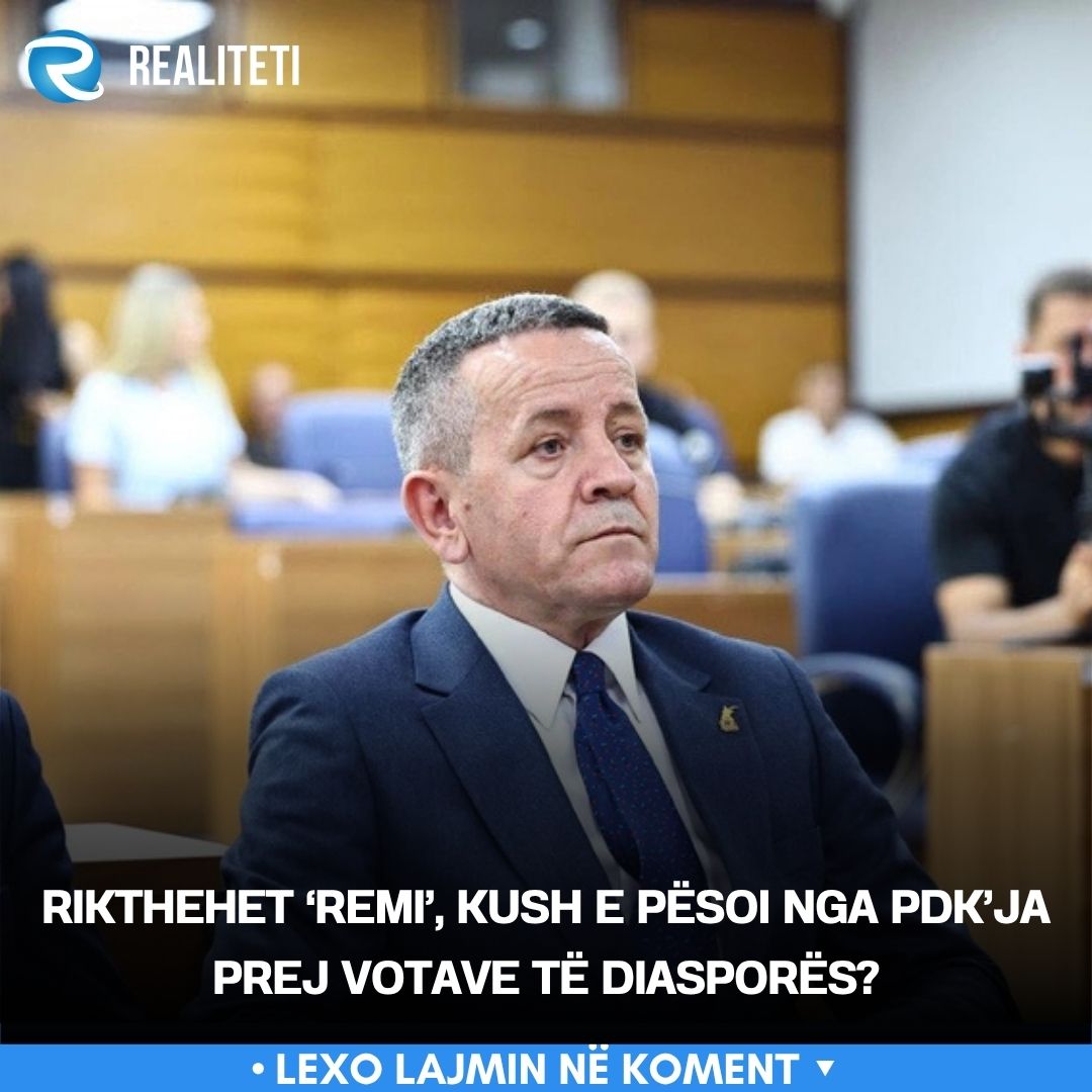 Rikthehet  Remi   kush e pësoi nga PDK ja prej votave të diasporës 