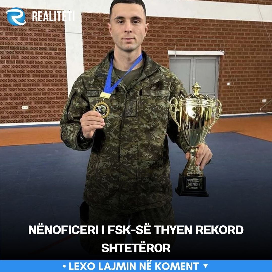 Nënoficeri i FSK së thyen rekord shtetëror