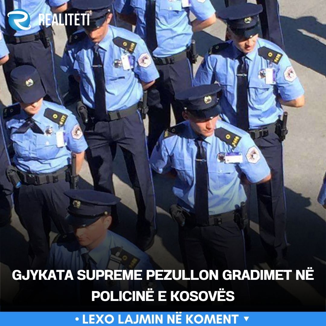 Gjykata Supreme pezullon gradimet në Policinë e Kosovës