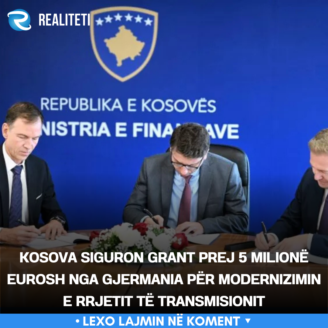 Kosova siguron grant prej 5 milionë eurosh nga Gjermania për modernizimin e rrjetit të transmisionit