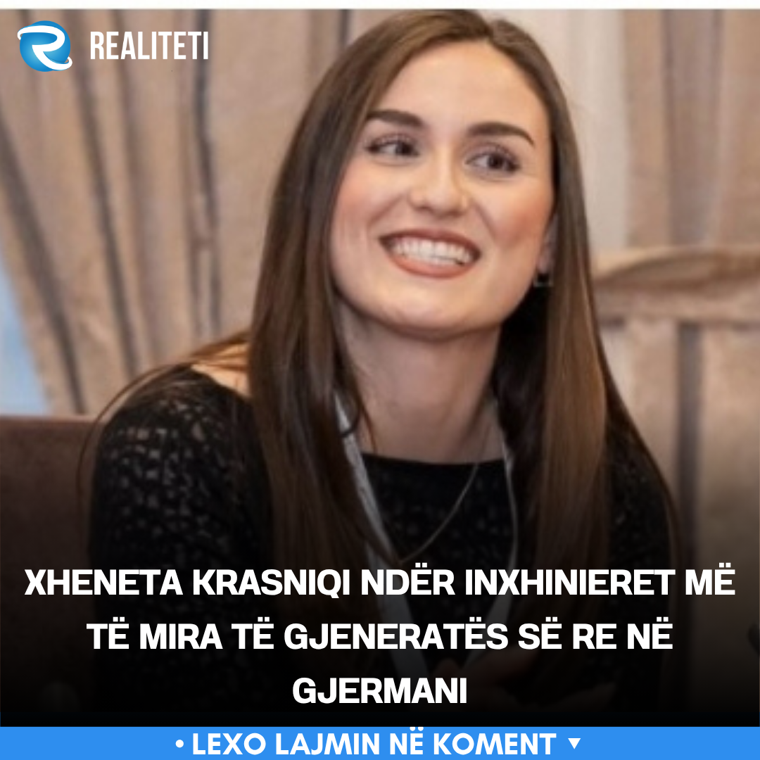 Xheneta Krasniqi ndër inxhinieret më të mira të gjeneratës së re në Gjermani