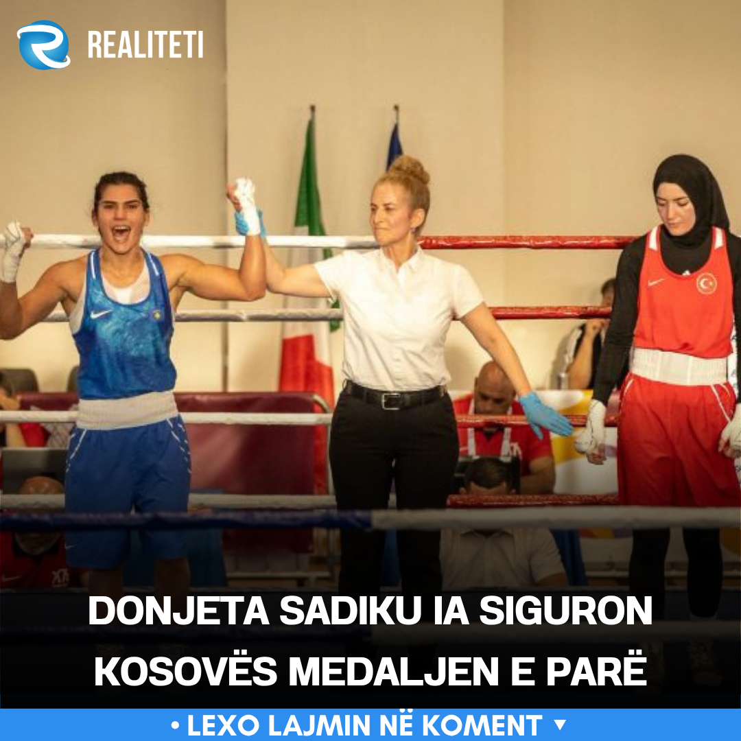 Donjeta Sadiku ia siguron Kosovës medaljen e parë