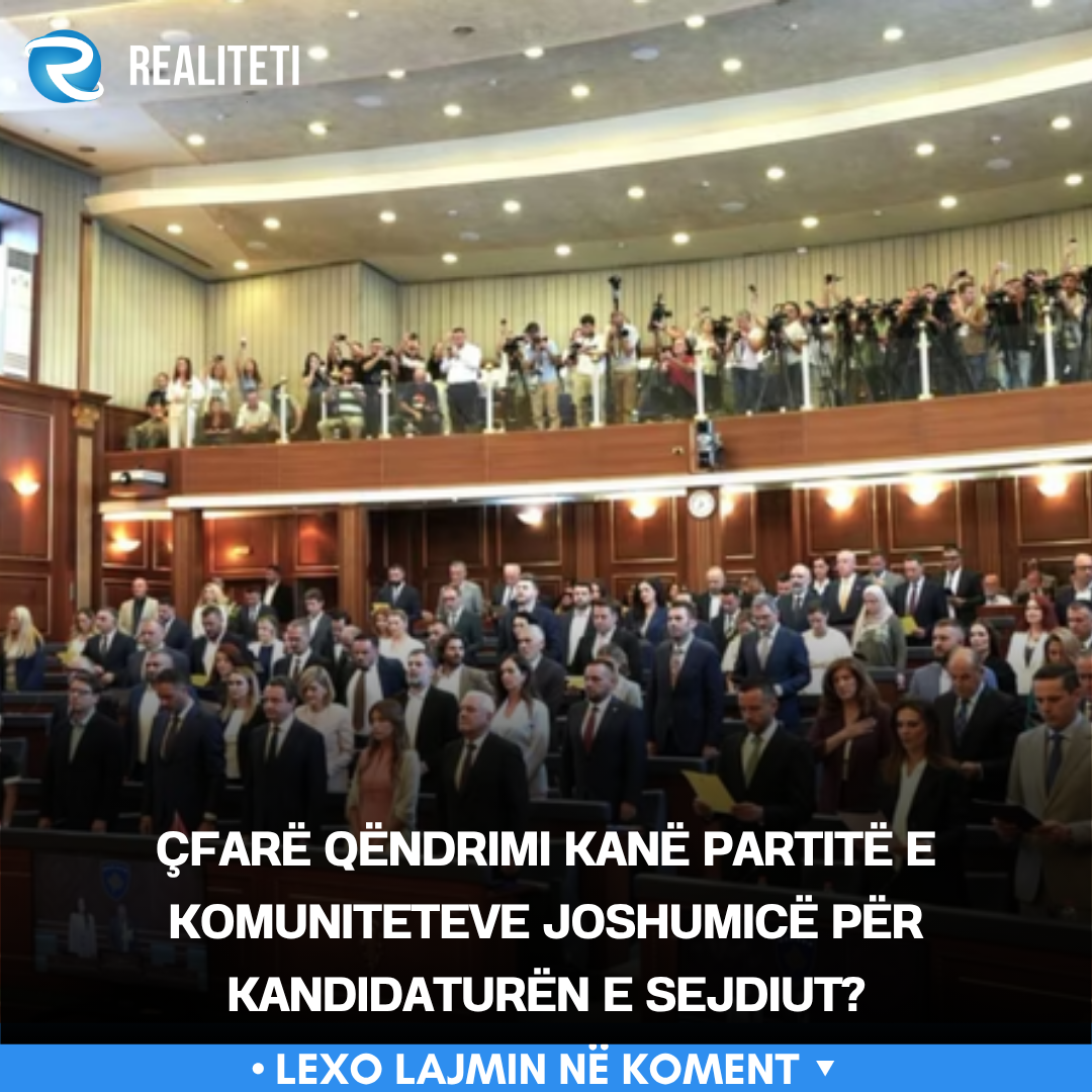 Çfarë qëndrimi kanë partitë e komuniteteve joshumicë për kandidaturën e Sejdiut 