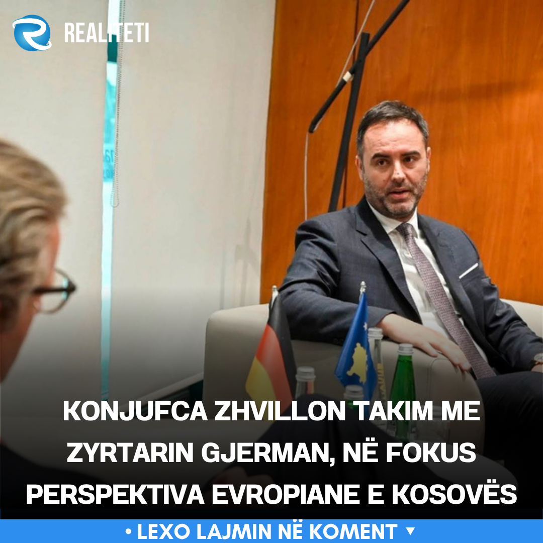 Konjufca zhvillon takim me zyrtarin gjerman  në fokus perspektiva evropiane e Kosovës
