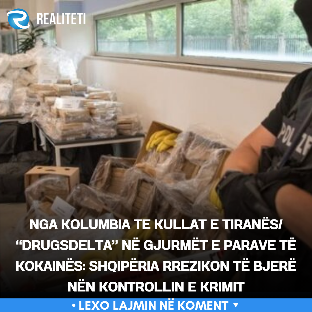 Nga Kolumbia te kullat e Tiranës   Drugsdelta  në gjurmët e parave të kokainës  Shqipëria rrezikon të bjerë nën kontrollin e krimit