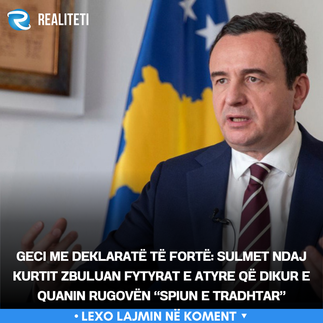 Geci me deklaratë të fortë  Sulmet ndaj Kurtit zbuluan fytyrat e atyre që dikur e quanin Rugovën  spiun e tradhtar 
