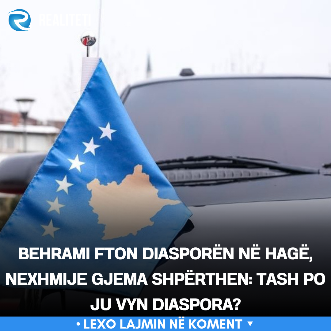 Behrami fton diasporën në Hagë  Nexhmije Gjema shpërthen  Tash po ju vyn diaspora 