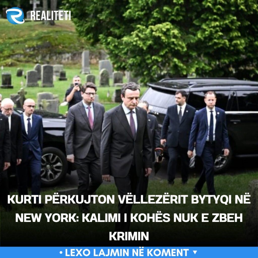 Kurti përkujton vëllezërit Bytyqi në New York  Kalimi i kohës nuk e zbeh krimin