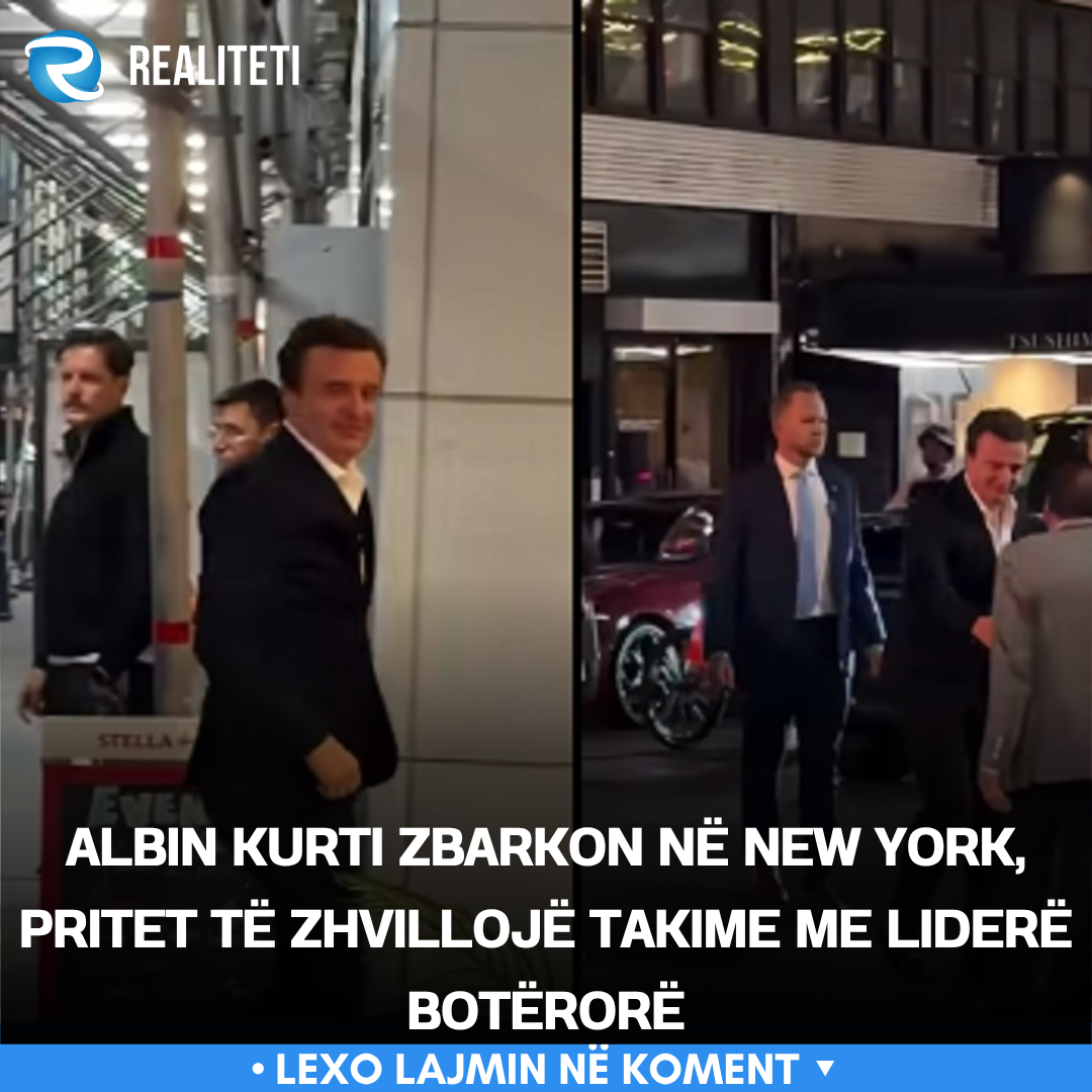 Albin Kurti zbarkon në New York  pritet të zhvillojë takime me liderë botërorë