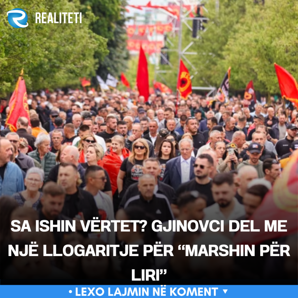 Sa ishin vërtet  Gjinovci del me një llogaritje për  Marshin për Liri 