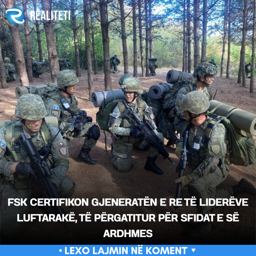 FSK certifikon gjeneratën e re të Liderëve Luftarakë  të përgatitur për sfidat e së ardhmes