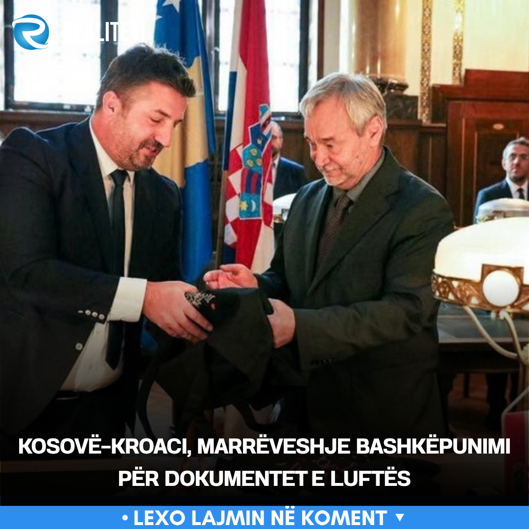 Kosovë Kroaci  marrëveshje bashkëpunimi për dokumentet e luftës
