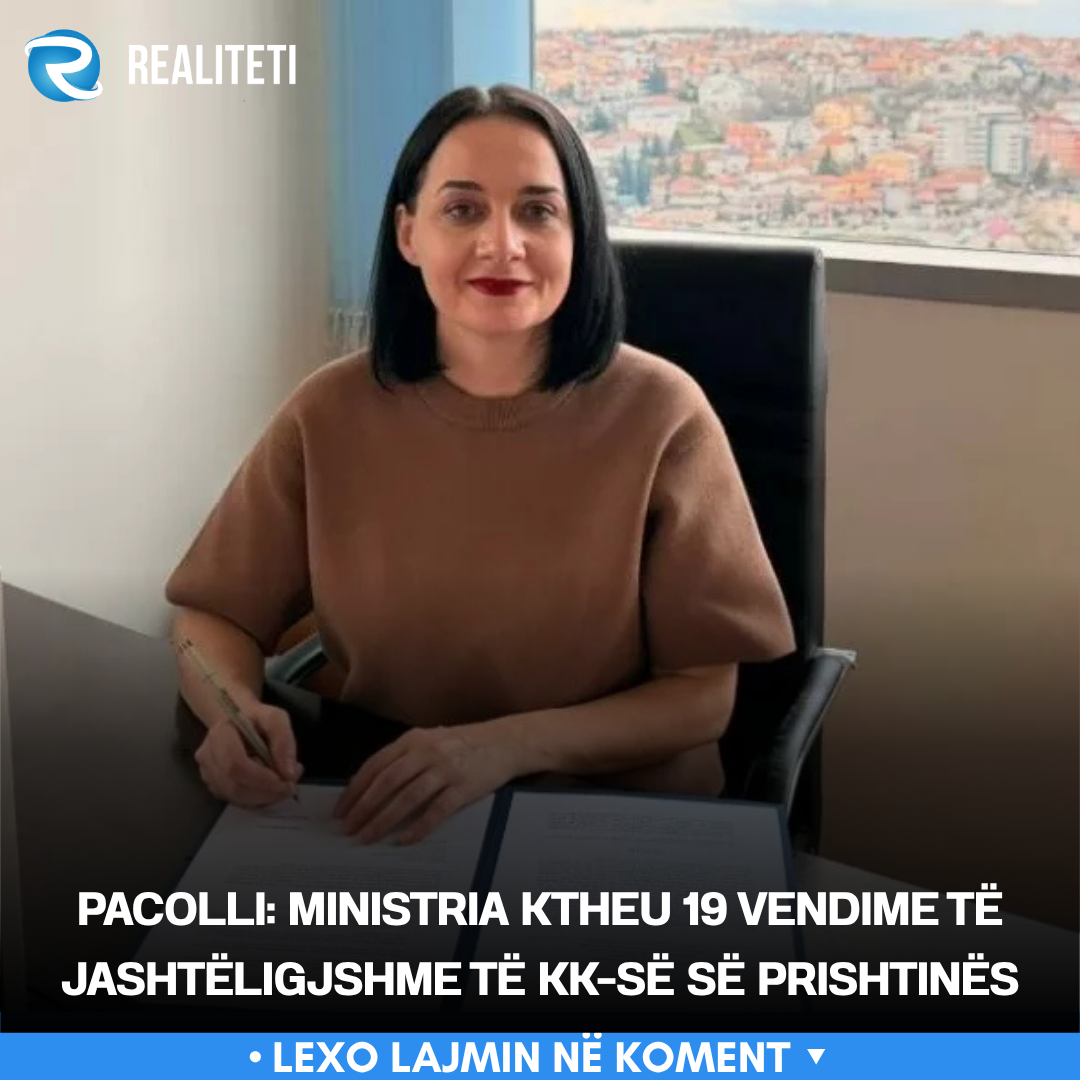 Pacolli  Ministria ktheu 19 vendime të jashtëligjshme të KK së së Prishtinës