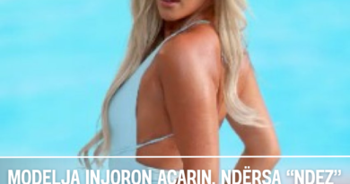 Modelja injoron acarin, ndërsa “ndez” skenën duke pozuar me bikini në dëborë