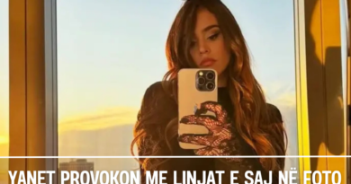 Yanet provokon me linjat e saj në foto të reja nga palestra
