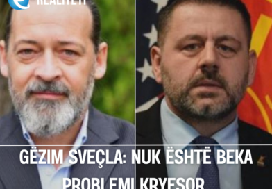 Gëzim Sveçla: Nuk është Beka problemi kryesor