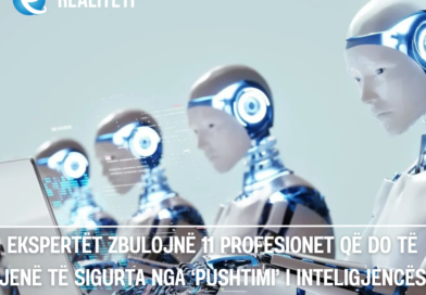Ekspertët zbulojnë 11 profesionet  që do të jenë të sigurta nga ‘pushtimi’ i inteligjencës artificiale
