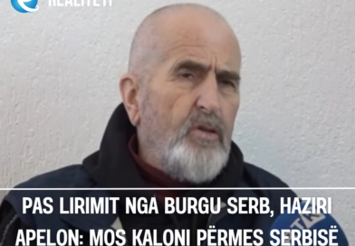 Pas lirimit nga burgu serb, Haziri apelon: Mos kaloni përmes Serbisë