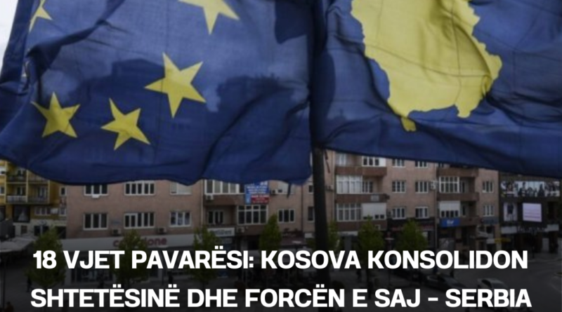 18 vjet Pavarësi: Kosova konsolidon shtetësinë dhe forcën e saj – Serbia vazhdon të pengojë normalizimin e marrëdhënieve!