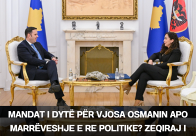 Mandat i dytë për Vjosa Osmanin apo marrëveshje e re politike? Zeqiraj i dërgon mesazh Abdixhikut!