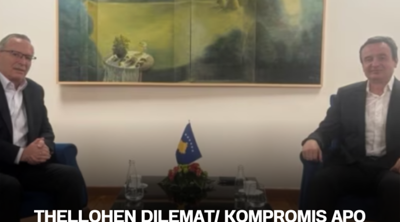 Thellohen dilemat/ Kompromis apo zgjedhje për Presidentin? Tali analizon takimet e Kurtit me Hamzën e Abdixhiku
