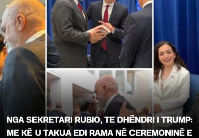 Nga Sekretari Rubio, te dhëndri i Trump: Me kë u takua Edi Rama në ceremoninë e Bordit të Paqes (FOTO)