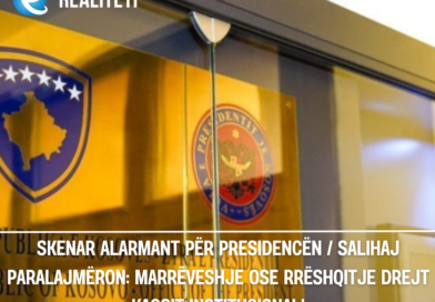 Skenar alarmant për presidencën / Salihaj paralajmëron: Marrëveshje ose rrëshqitje drejt kaosit institucional!