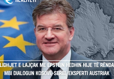 Lidhjet e Lajçak me Epstein hedhin hije të rënda mbi dialogun Kosovë-Serbi, eksperti austriak zbardh detajet