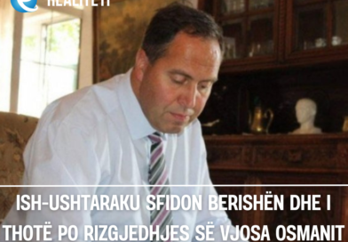 Ish-ushtaraku sfidon Berishën dhe i thotë po rizgjedhjes së Vjosa Osmanit