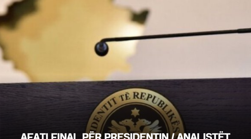 Afati final për presidentin / Analistët komentojnë lëvizjen e LVV-së – Konjufca kandidat, Osmani mbetet jashtë skenarit