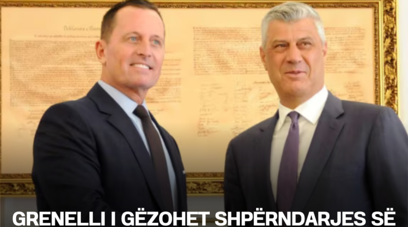 Grenelli i gëzohet shpërndarjes së Kuvendit, shpreson në rikthimin e Thaçit për zgjedhje